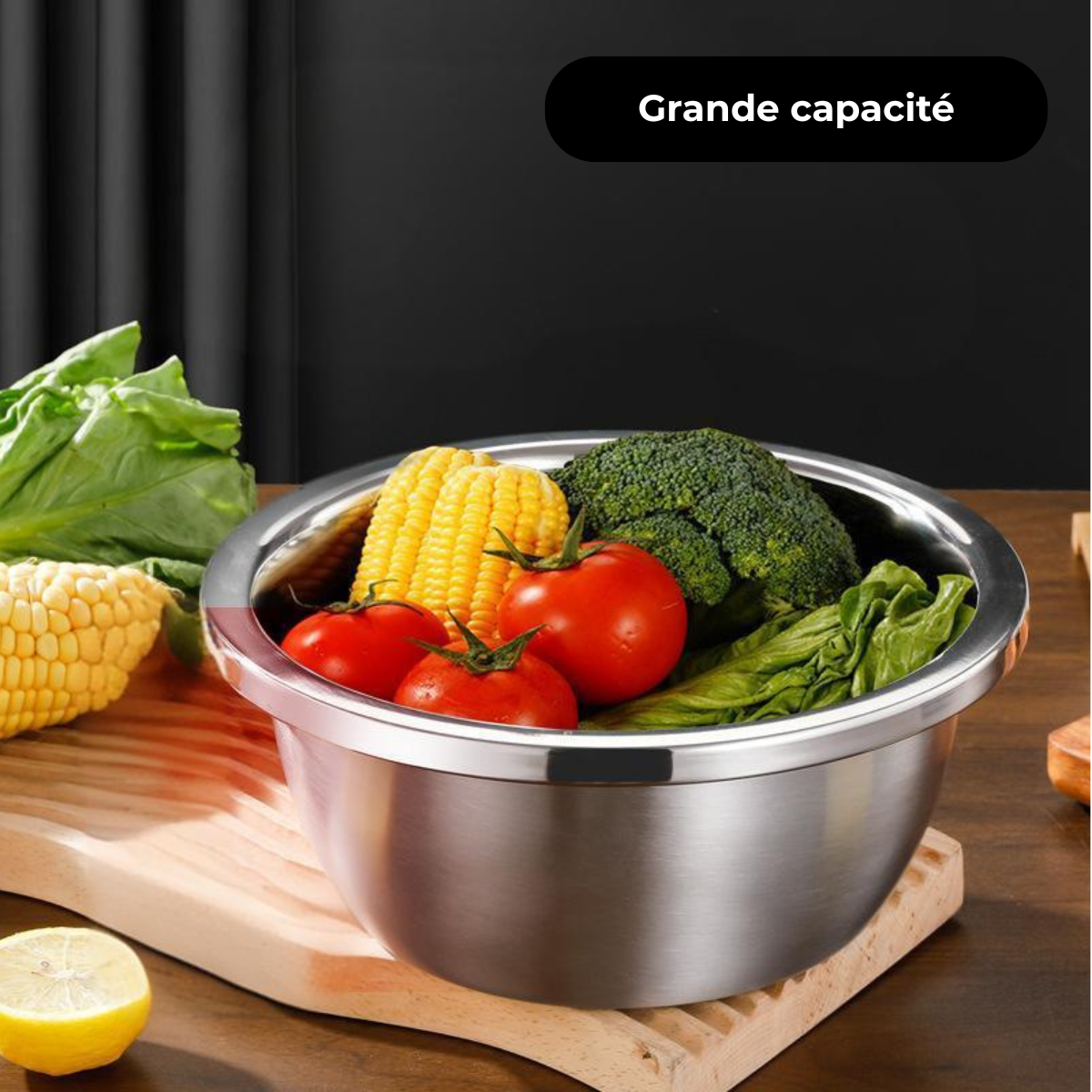 CuisiPro™ - Le set cuisine 3-en-1 en acier inoxydable